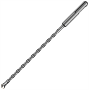 Бур TULEX по бетону, 2 резца YG8C, 40 Cr-V, 46-51 HRS, хвостовик SDS-Plus, 310*14мм 6022-310-14