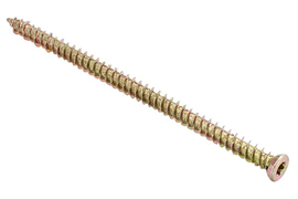 Шуруп СТРОЙБАТ по бетону 7,5x182 (желтый цинк 20 шт) 198490