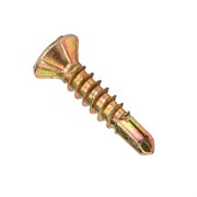 Саморезы СТРОЙБАТ для монт.окон с буром 3,9x19 (желтый цинк 200 шт) 275480