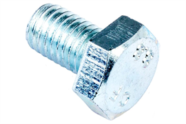 Болт СТРОЙБАТ DIN 933 М10 x 20 (белый цинк 25 шт) 005361