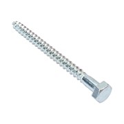 Болт СТРОЙБАТ сантехнический DIN 571 8x100 (белый цинк 20 шт) 007401