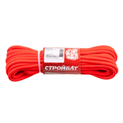 Шнур СТРОЙБАТ полипр.плавучий 8,0 мм (красный 10 м) 332650