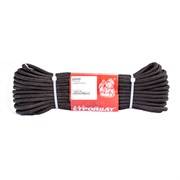 Шнур СТРОЙБАТ плотн. с сердеч. 6,0 мм (черный 15 м) 120670