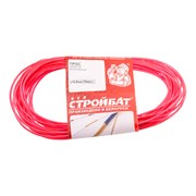 Трос СТРОЙБАТ металлополимерный 2,0 мм (цветной/латунир. 10 м) 388540