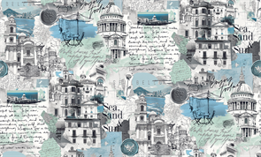 Обои VS Italia декор 588443 виниловые 1,06*10,05м (1упак-6рул) (Ateliero)