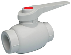 Вентиль DENIZ Kuresel Vana шаровый кран 20 белый 101-002-002-005-001