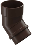 Колено DOCKE LUX 45° Шоколад PVLA-1050