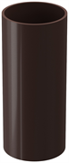 Труба DOCKE LUX водосточная Шоколад PVLT-1050