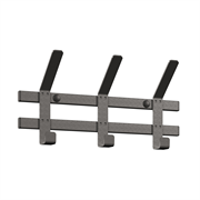 Вешалка настенная ТОРОНТО 3, графит ВНТ3 ГР