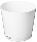 Горшок для цветов HOMVER Oregano D200мм 4л с прикорневым поливом, мраморный (12) 221602633/01