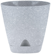 Горшок для цветов InGreen Amsterdam D170мм 2,5л с прикорневым поливом, светлый камень IG630010025-12