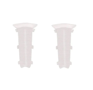 Угол внутренний для плинтуса 70мм Деконика (2шт. во флоупак) 255 Ясень бьянко