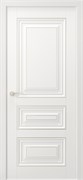 Полотно ЛЕСКОМ дверное Экшпон Имидж-2 эмалит белый/серебро, глухое 60