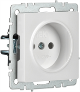 Розетка BRITE без з/к/ш 10А белая BR-R10-10-K01