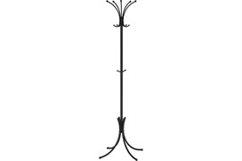 Вешалка напольная КОРОНА разборная, черная ВНП 366Ч