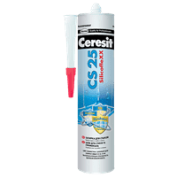 Герметик CERESIT CS25 санит. сил. Картридж (белый)