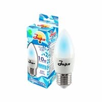 Лампа светодиодная ЗАРЯ пуля C37 10W E27 6400K (эконом)