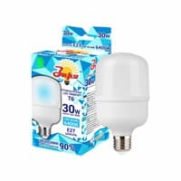 Лампа светодиодная ЗАРЯ промыш T6 30W E27 6500K