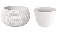 Горшок цветочный SPLOFY BOWL белый DKSP290-S449