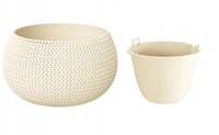 Горшок цветочный SPLOFY BOWL крем DKSP290-SY728