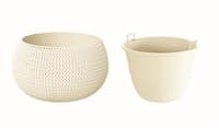 Горшок цветочный SPLOFY BOWL крем DKSP370-SY728