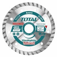 Диск TOTAL алмазный турбо Сухая и влаж. резка 125*7.5*22.2 TAC2131253