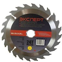 Диск ЭКСПЕРТ по дереву оптимальный рез 160*20мм 24Т 175-160-24Т-2,4