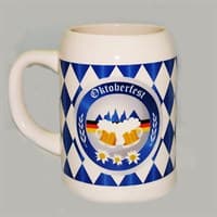 Кружка пивная 500мл керамическая с рис. Oktoberfest 47953/Q1-0005