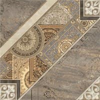 Плитка ALMA CERAMICA напольная Vega на серо-кор. 418*418 TFU03VEG704/3ПГВГ704