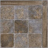 Плитка ALMA CERAMICA напольная Carteo 418*418*8 TFU03CRT404 W
