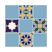 Плитка UNITILE мозаика Багдад синий верх 03 300*300 (98*98) (1-й сорт) Плитка UNITILE мозаика Багдад синий верх 03 300*300 (98*98) (1-й сорт)