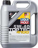 Масло моторное синтетическое TOP TEC 4100 5W40 5л 9511