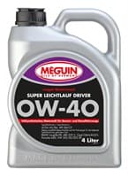 Моторное масло синтетическое Motorenoel Super Leichtlauf DRIVER SAE 0W-40 (4л) 9065