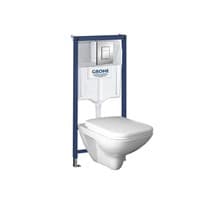 Инсталляция GROHE 4 в 1 (подвесной унитаз, сиденье с крышкой, панель смыва) 39467000