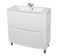 Тумба для ванной комнаты HeadWay 70 с умывальником Betonn Beige