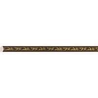 Багет интерьерный Антик 158-1084 2,4м Багет 18, цв. красное дерево с золотом/56