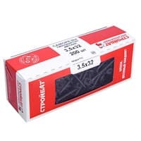 Саморезы СТРОЙБАТ гипсокартон-металл 3,5х32 (200шт) 223551/2640023