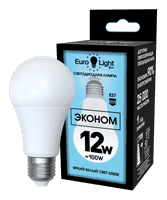 Лампа светодиодная Eurolight ELEC-501-A60-12-5K-E27-FR