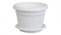 Горшок цв. Ливия 120 с подд. 0,6л, М3001, М3009