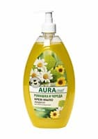 Жидкое крем-мыло Aura 1000мл в ассортименте
