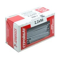 Гвозди СТРОЙБАТ финишные оцинк. 2,2*50 (0,3кг) 2611307