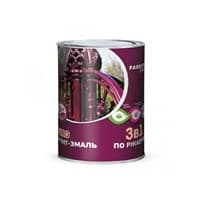 Грунт-эмаль FARBITEX Профи по ржавчине белый 2кг