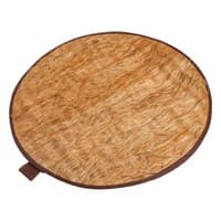 Коврик БАННЫЕ ШТУЧКИ из лыка круглый 45*45см. 33265