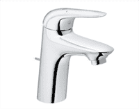 Смеситель GROHE Wave для раковины, донный клапан 32284001