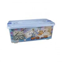 Контейнер для игрушек 75л (прям) для мальчиков М1659 М2341