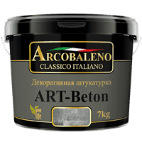 Штукатурка декоративная Arcobaleno ART-Beton 7кг