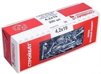 Саморезы СТРОЙБАТ для тонк.пластин оц.с буром 4,2х19 (200шт) 513/2640223