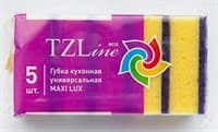 Губка TZLINE кухонная универсальная MAXI 5шт