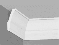 Плинтус ПЛИНТЭКС потолочный 2м Х (X35/90) (94шт)