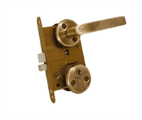 Ручки VILANI на розетке с замком F304-ET AB